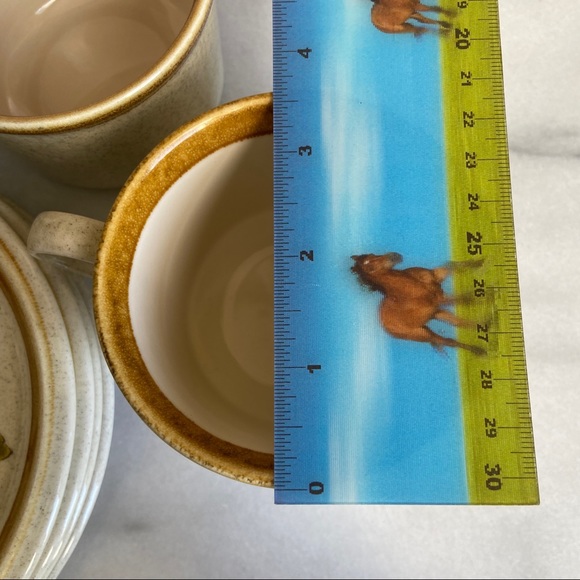 VINTAGE • 60s Mikasa Teacup and Saucer 4 Set Cottagecore Stone Manor Strawberry - Picture 9 of 10